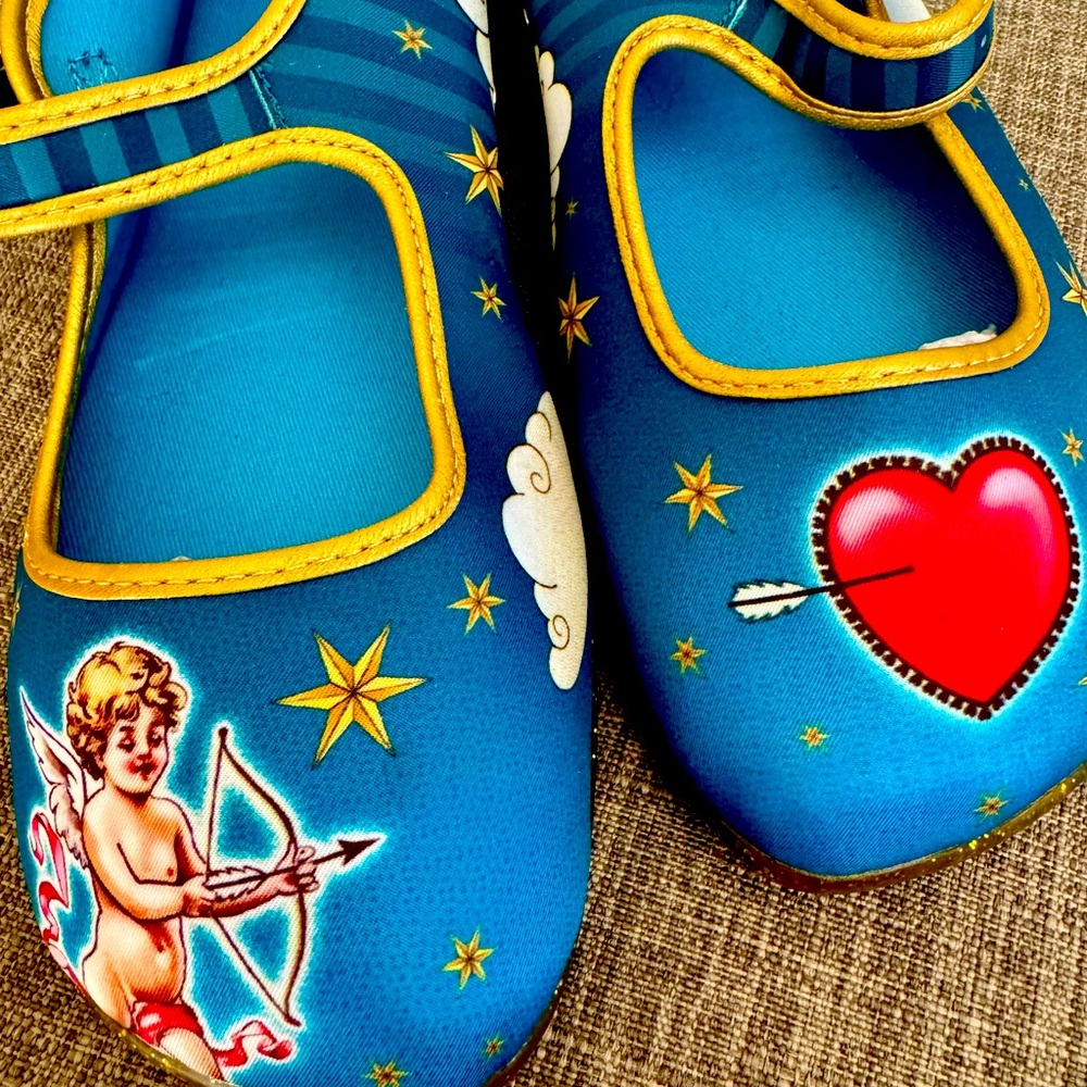 Hot Chocolate Designs “Cupid” Mary Jane shoes